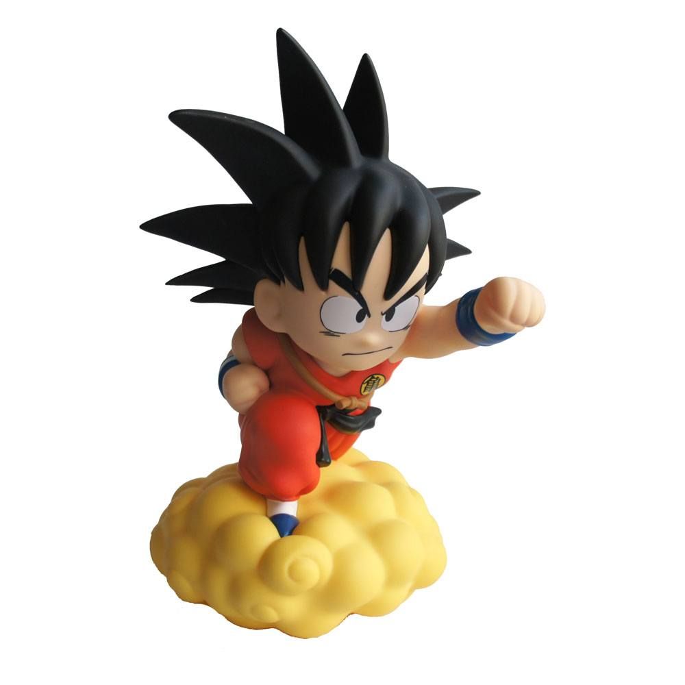Dragon Ball Chibi Coin Pokladnička Son Goku on Flying Nimbus 22 cm Plastoy