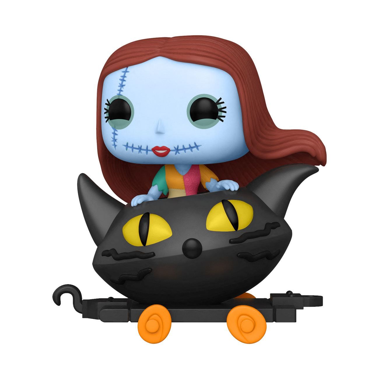 Nightmare before Christmas POP! Disney Train Cart vinylová Figure Sally in Cat Cart 9 cm Funko