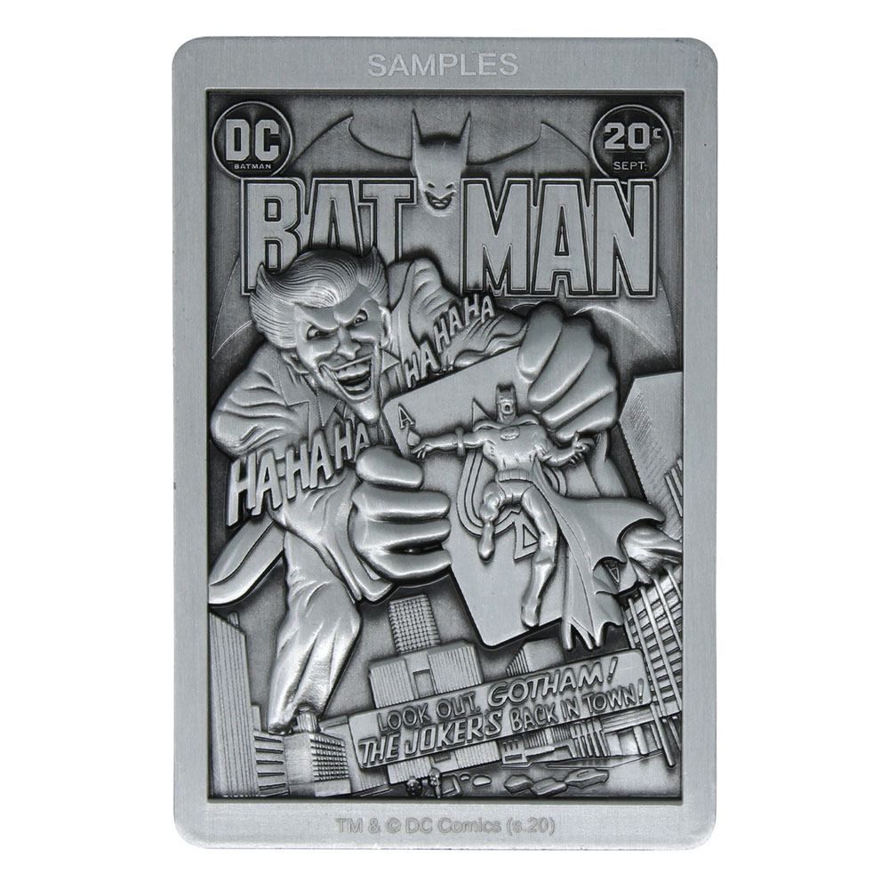 DC Comics Collectible Plaque The Joker Limited Edition FaNaTtik
