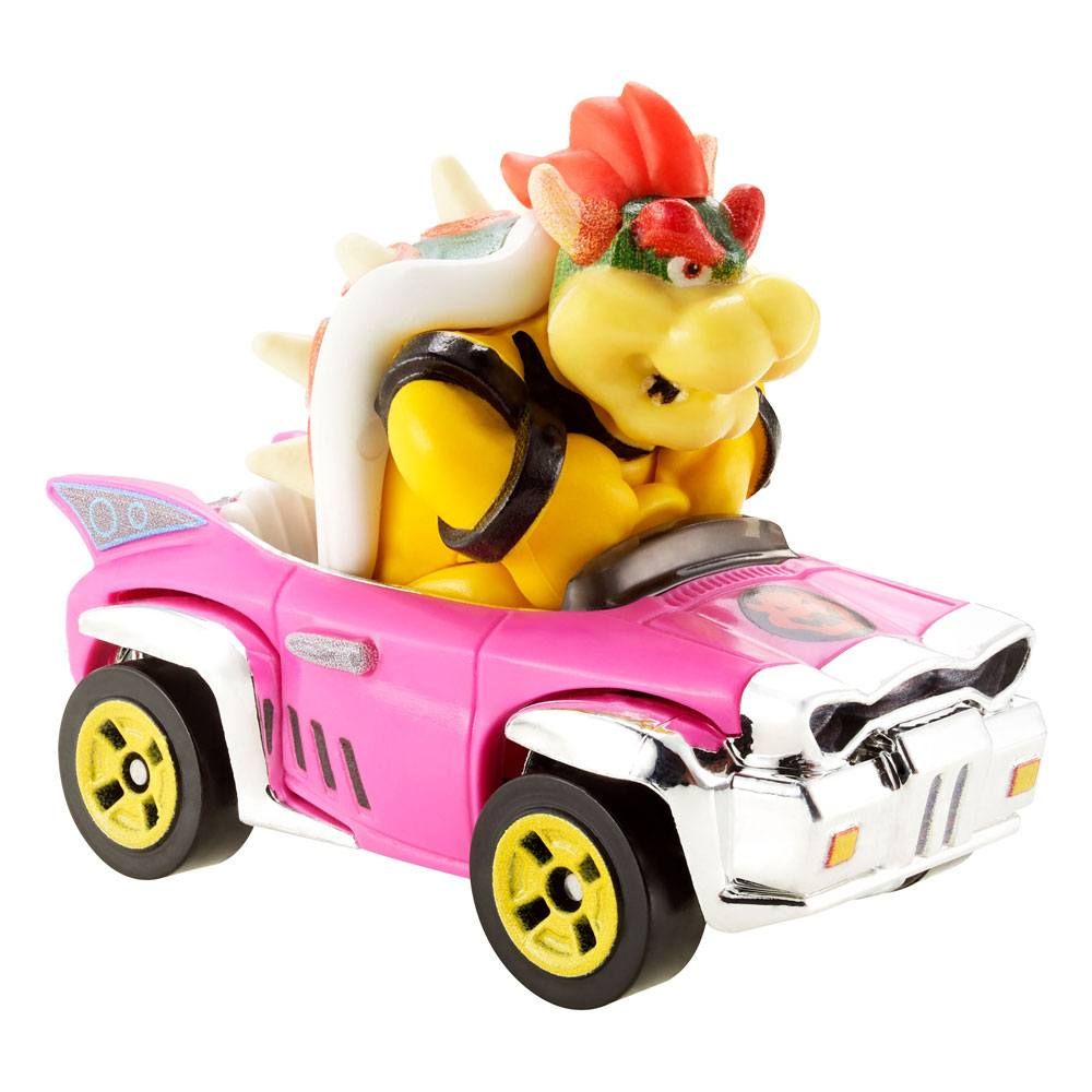Mario Kart Hot Wheels Kov. Vehicle 1/64 Bowser (Badwagon) 8 cm Mattel Hot Wheels