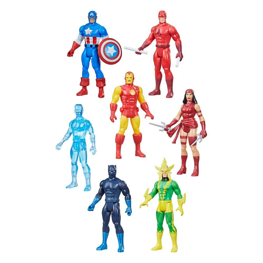 Marvel Legends Retro Kolekce Series Akční Figures 10 cm 2021 Wave 2 Sada (8) Hasbro