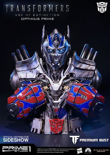 Transformers Age of Extinction Bysta Optimus Prime 18 cm Prime 1 Studio