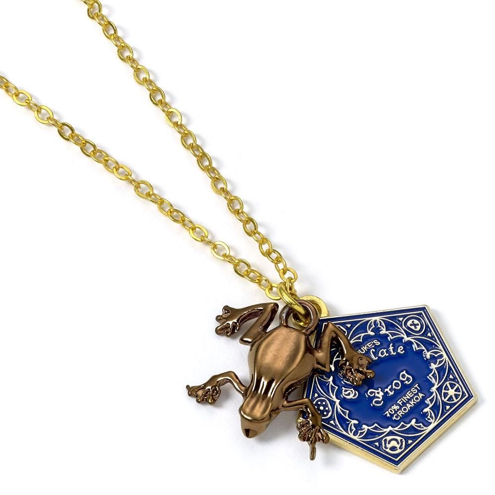 Harry Potter Přívěsek & Náhrdelník Chocolate frog (gold plated) Carat Shop, The