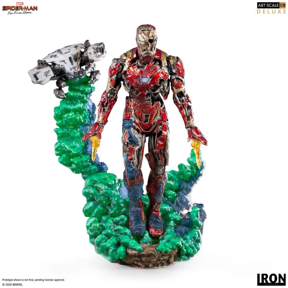 Spider-Man: Far From Home BDS Art Scale Deluxe Soška 1/10 Iron Man Illusion 21 cm Iron Studios