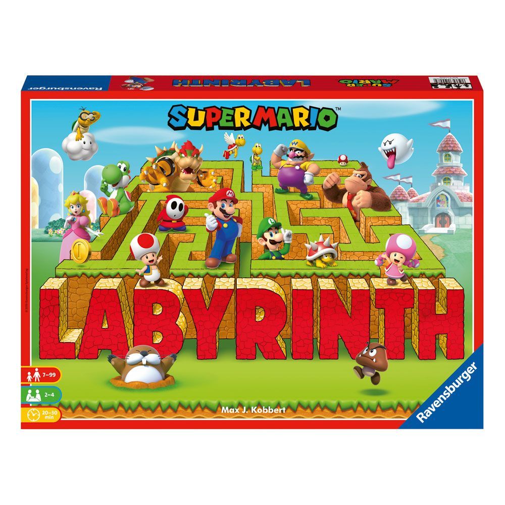 Super Mario Board Game Labyrinth Ravensburger