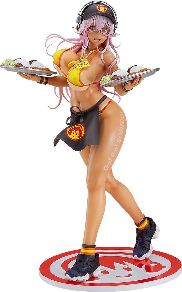 Super Sonico Figure 1/6 Super Sonico Bikini Waitress Ver. 28 cm Max Factory