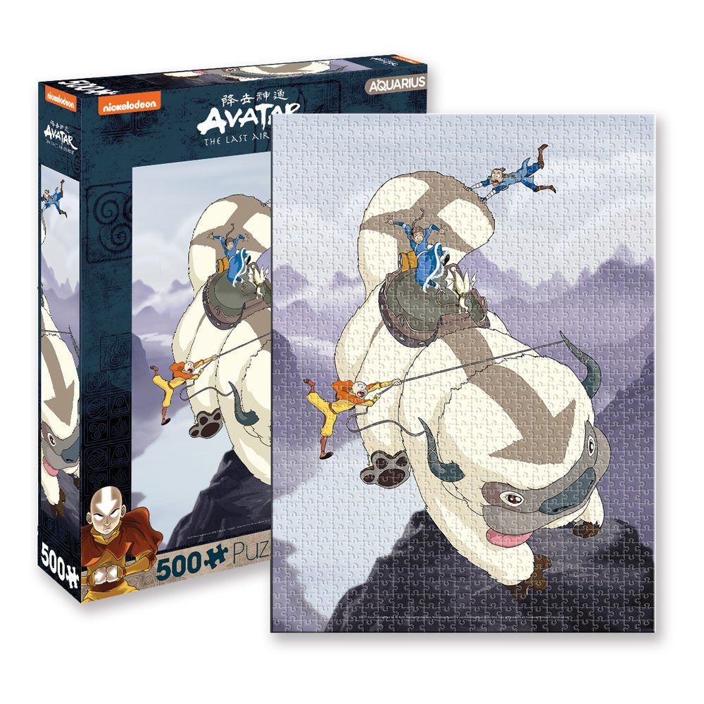 Avatar: The Last Airbender Jigsaw Puzzle Appa and Gang (500 pieces) Aquarius