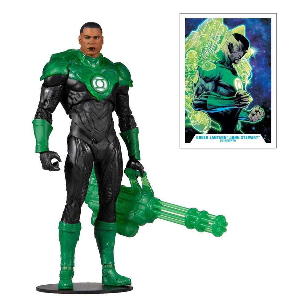 DC Multiverse Akční Figure Modern Comic Green Lantern (John Stewart) 18 cm McFarlane Toys