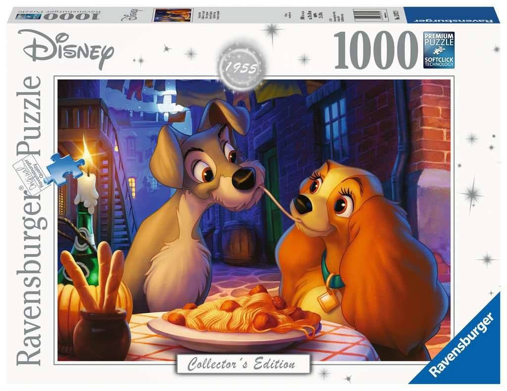 Disney Collector's Edition Jigsaw Puzzle Lady and the Tramp (1000 pieces) Ravensburger