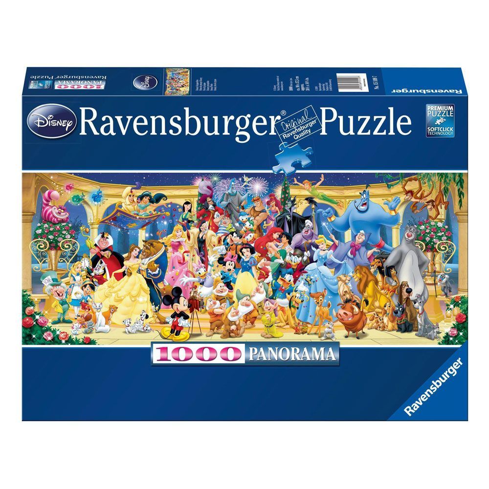 Disney Panorama Jigsaw Puzzle Group Photo (1000 pieces) Ravensburger
