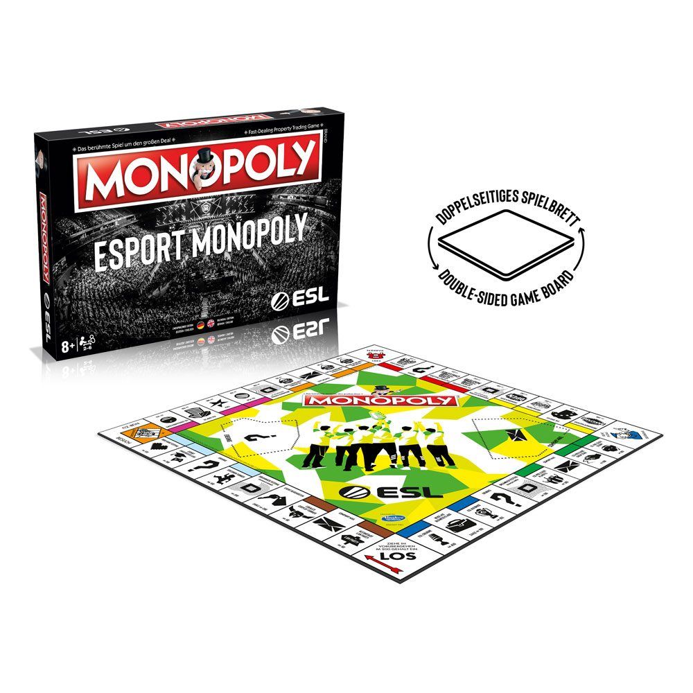 ESL Board Game Monopoly Německá & English Verze Winning Moves