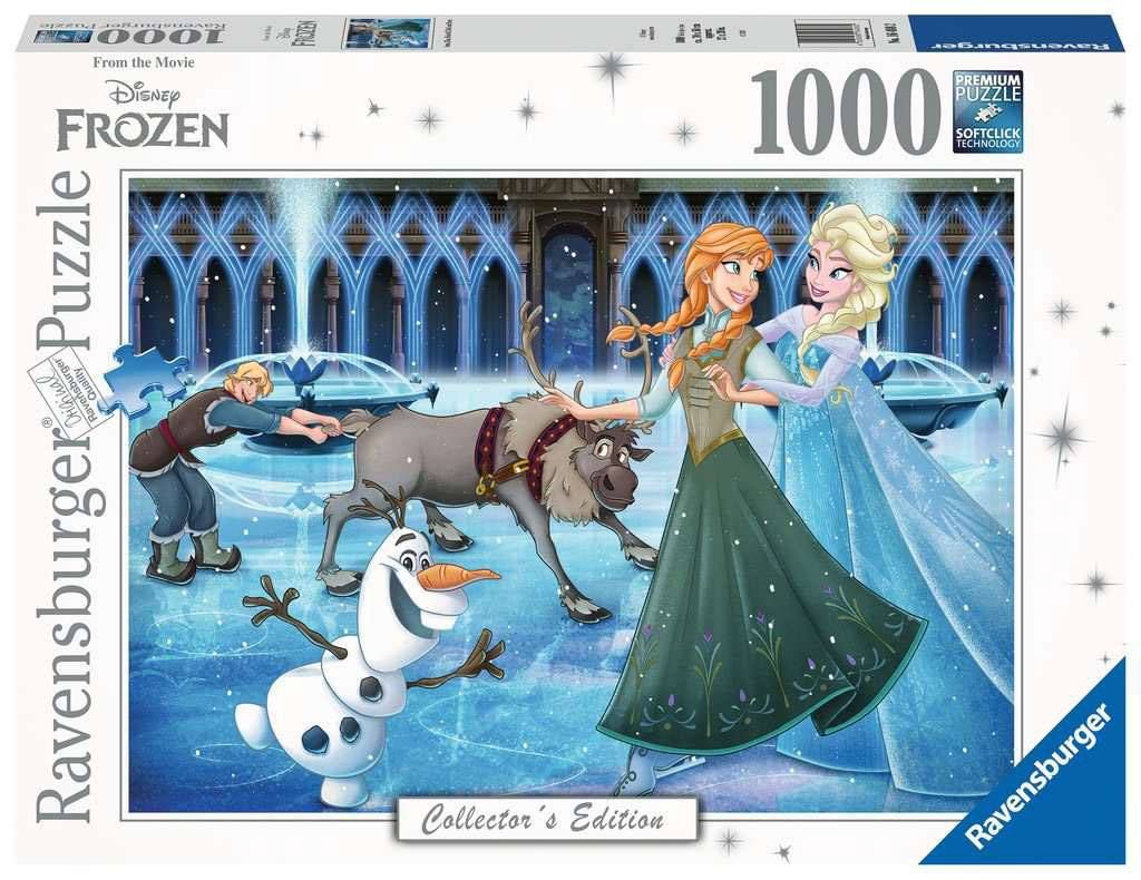 Ledové Království Jigsaw Collector's Edition Puzzle Anna, Elsa, Kristoff, Olaf and Sven (1000 pieces) Ravensburger