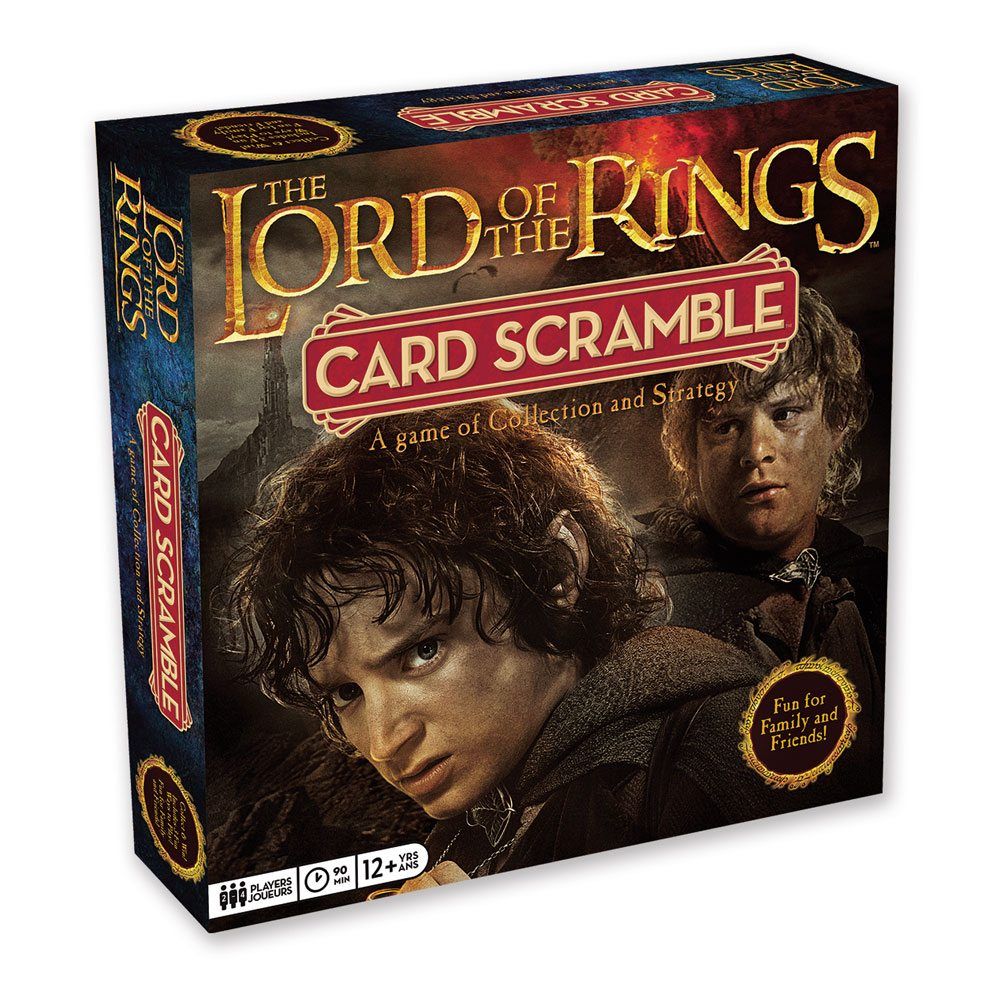 Lord of the Rings Board Game Card Scramble Anglická Verze Aquarius