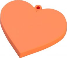 Nendoroid More Heart-shaped Base for Nendoroid Figures Heart Orange Verze