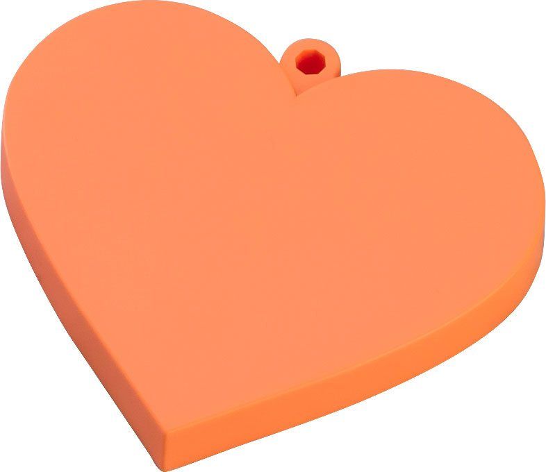 Nendoroid More Heart-shaped Base for Nendoroid Figures Heart Orange Verze Good Smile Company