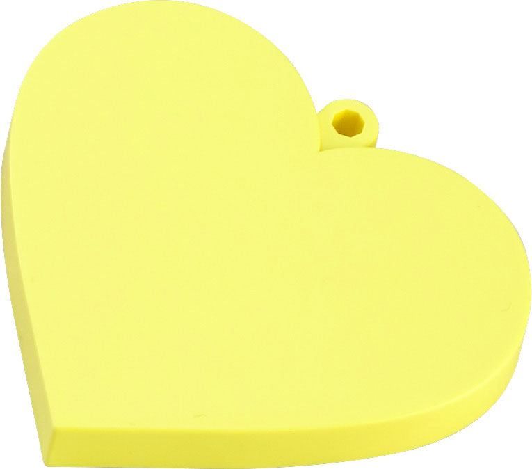 Nendoroid More Heart-shaped Base for Nendoroid Figures Heart Yellow Verze Good Smile Company