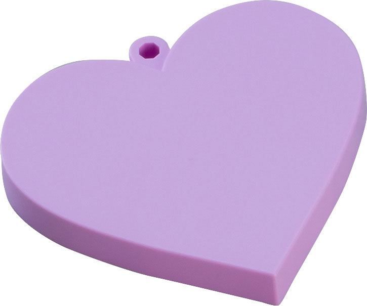 Nendoroid More Heart-shaped Base for Nendoroid Figures Heart Purple Verze Good Smile Company