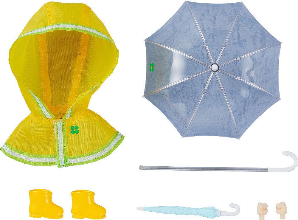 Original Character Parts for Nendoroid Doll Figures Outfit Set Rain Poncho - Yellow Good Smile Company