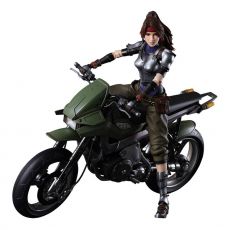Final Fantasy VII Remake Play Arts Kai Akční Figure & Vehicle Jessie & Bike