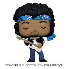 Jimi Hendrix POP! Rocks vinylová Figure Jimi Hendrix (Live in Maui Jacket) 9 cm