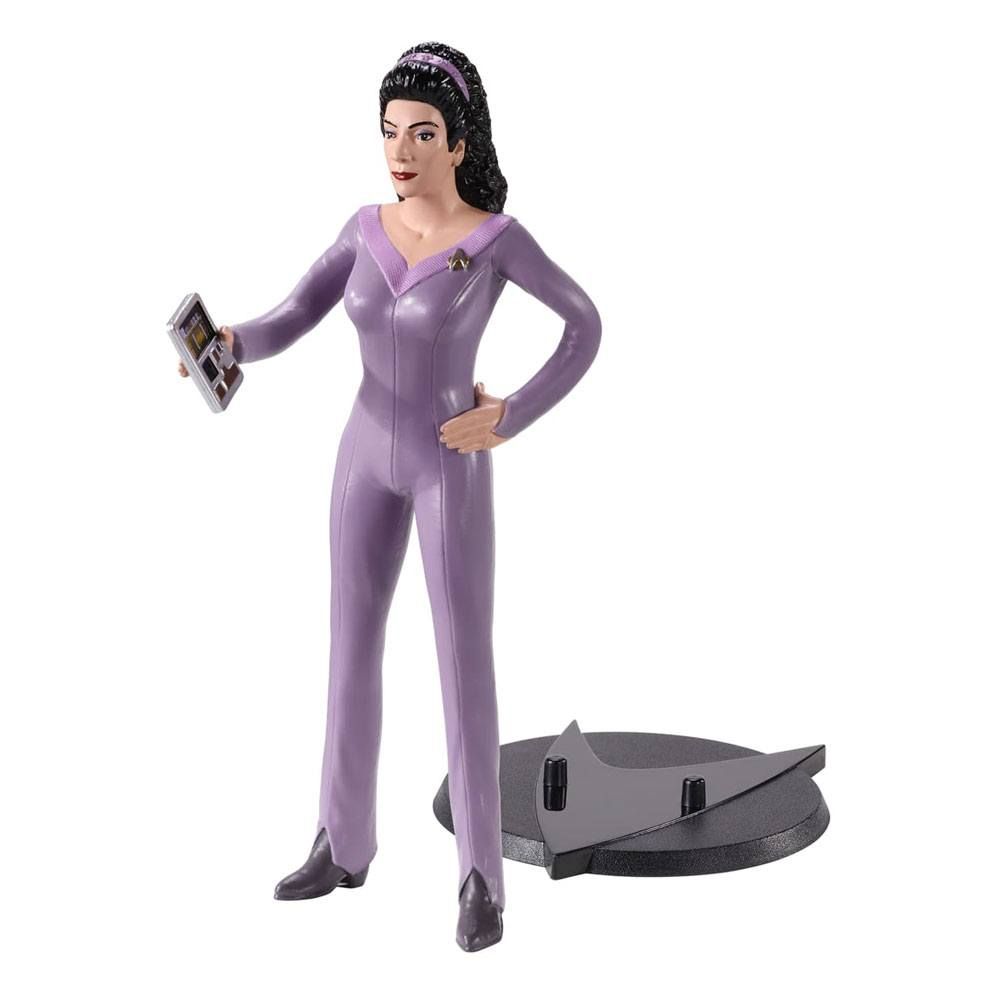 Star Trek: The Next Generation Bendyfigs Ohebná Figure Counselor Troi 19 cm Noble Collection