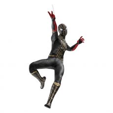 Spider-Man: No Way Home Movie Masterpiece Akční Figure 1/6 Spider-Man (Black & Gold Suit) 30 cm