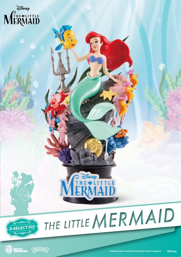 The Little Mermaid D-Select PVC Diorama 15 cm Beast Kingdom Toys
