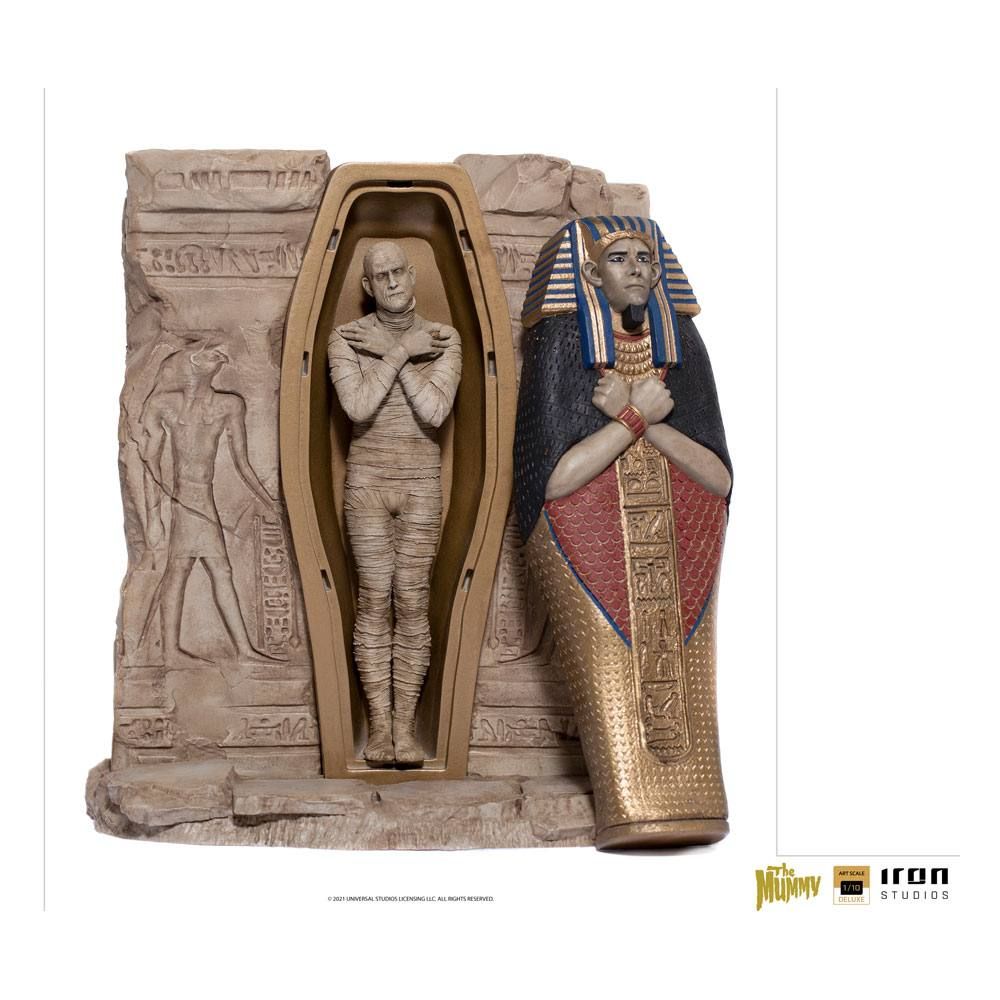 Universal Monsters Deluxe Art Scale Soška 1/10 The Mummy 25 cm Iron Studios