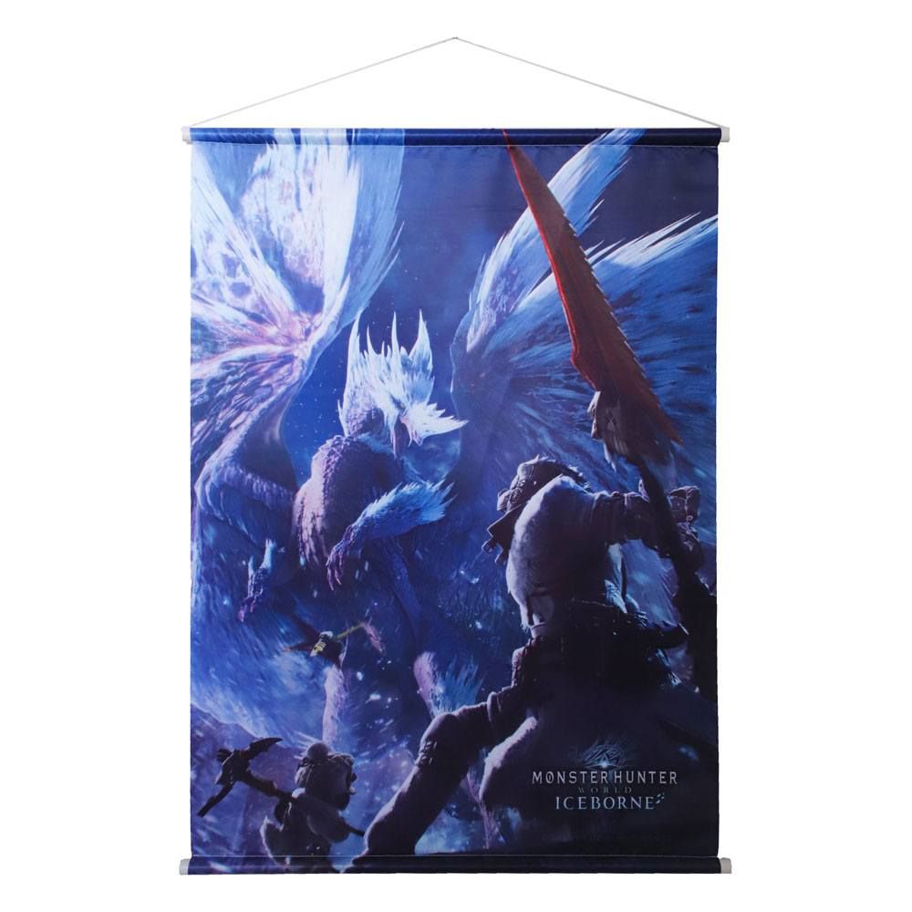 Monster Hunter World: Iceborne Plátno Velkhana 60 x 84 cm Sakami Merchandise