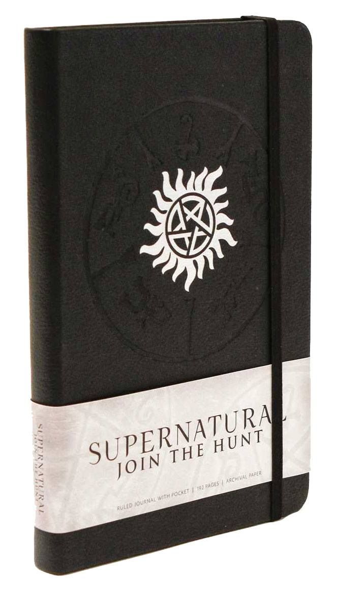 Supernatural Hardcover Ruled Deník Logo Insight Editions