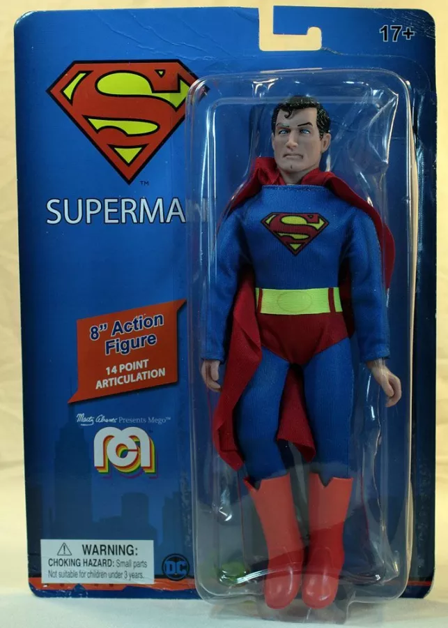 DC Comics Akční Figure Retro Superman 20 cm MEGO