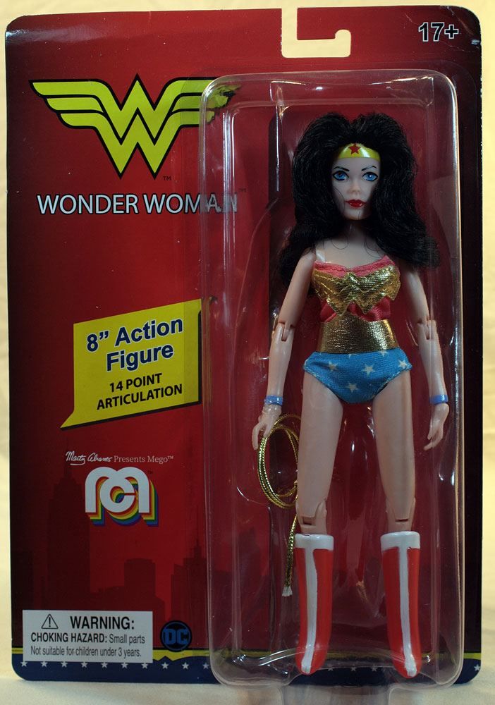 DC Comics Akční Figure Retro Wonder Woman 20 cm MEGO