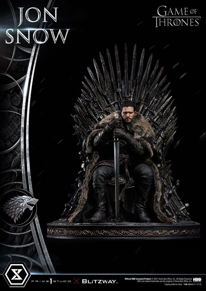Game of Thrones Soška 1/4 Jon Snow 60 cm Prime 1 Studio