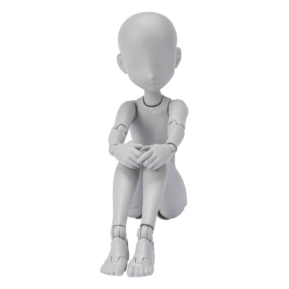 S.H. Figuarts Akční Figure Body Chan Ken Sugimori Edition DX Set (Gray Color Ver.) 13 cm Bandai Tamashii Nations