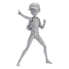 S.H. Figuarts Akční Figure Body Kun Ken Sugimori Edition DX Set (Gray Color Ver.) 13 cm