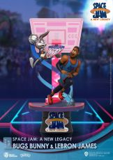 Space Jam: A New Legacy D-Stage PVC Diorama Bugs Bunny & Lebron James Standard Verze 15 cm Beast Kingdom Toys