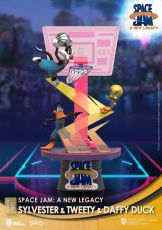 Space Jam: A New Legacy D-Stage PVC Diorama Sylvester & Tweety & Daffy Duck New Verze 15 cm
