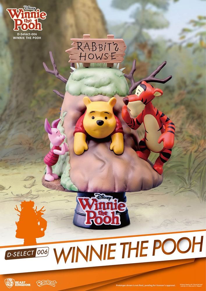 Winnie the Pooh D-Select PVC Diorama 14 cm Beast Kingdom Toys