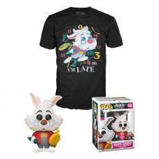 Alice in Wonderland POP! & Tee Box White Rabbit  Velikost XL