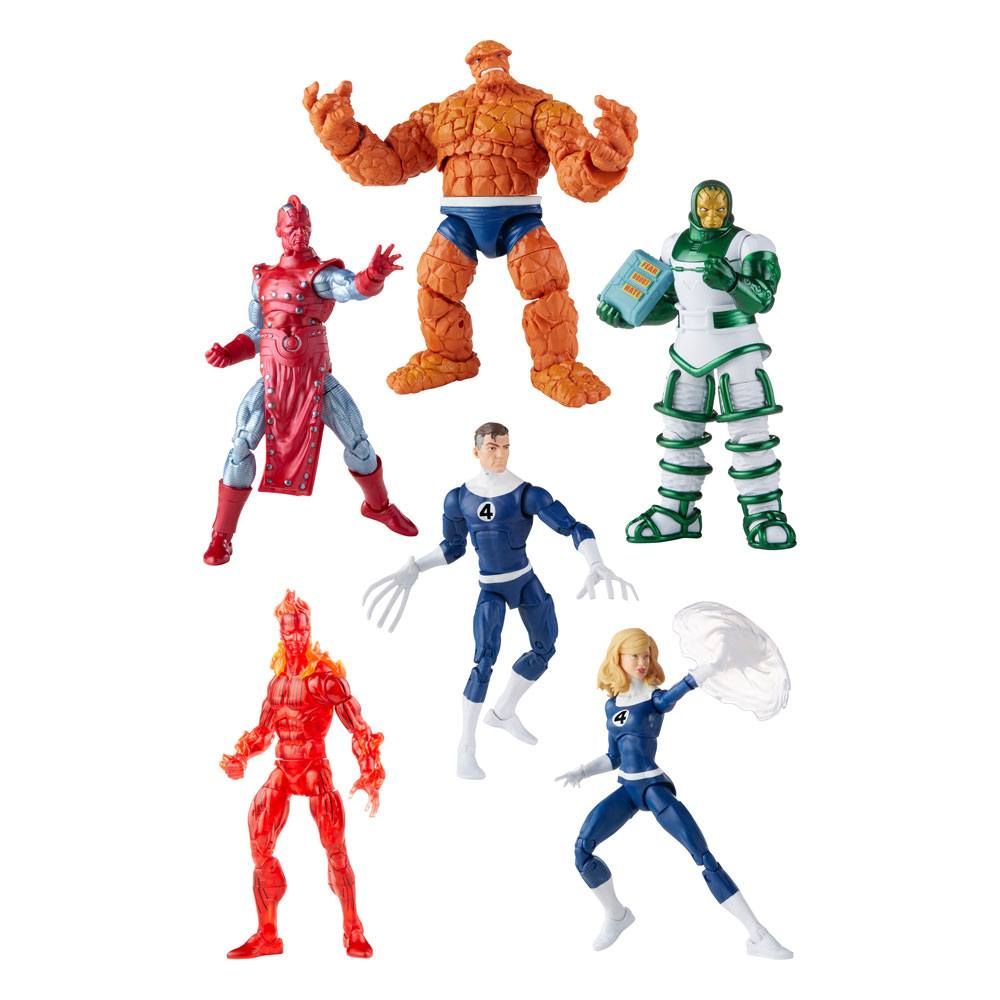 Marvel Legends Retro Kolekce Akční Figures 15 cm Fantastic Four 2021 Wave 1 Sada (6) Hasbro