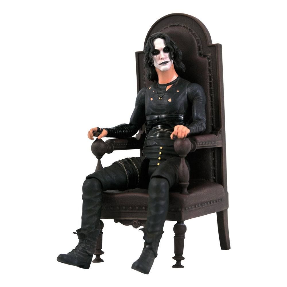 The Crow Deluxe Akční Figure Eric Draven in Chair SDCC 2021 Exclusive 18 cm Diamond Select