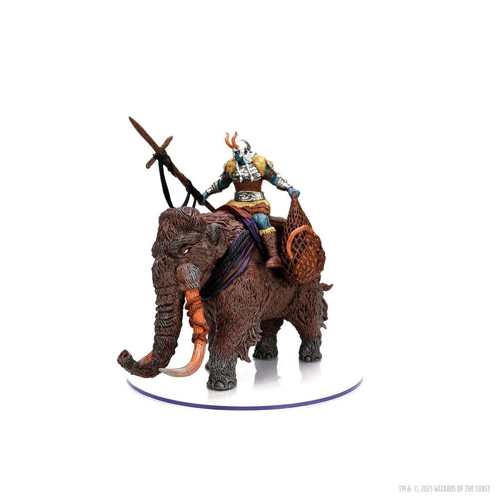 D&D Icons of the Realms Premium Set: Snowbound Frost Giant and Mammoth Wizkids