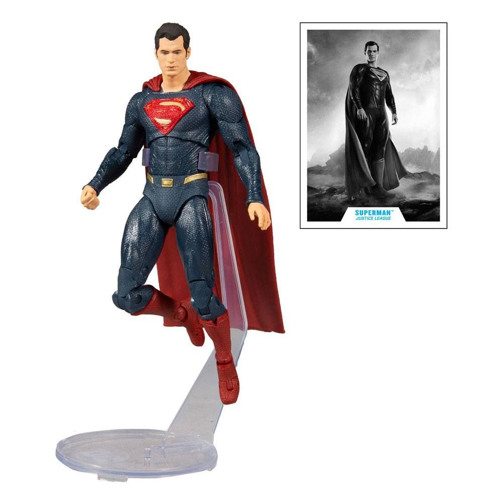 DC Justice League Movie Akční Figure Superman (Blue/Red Suit) 18 cm McFarlane Toys