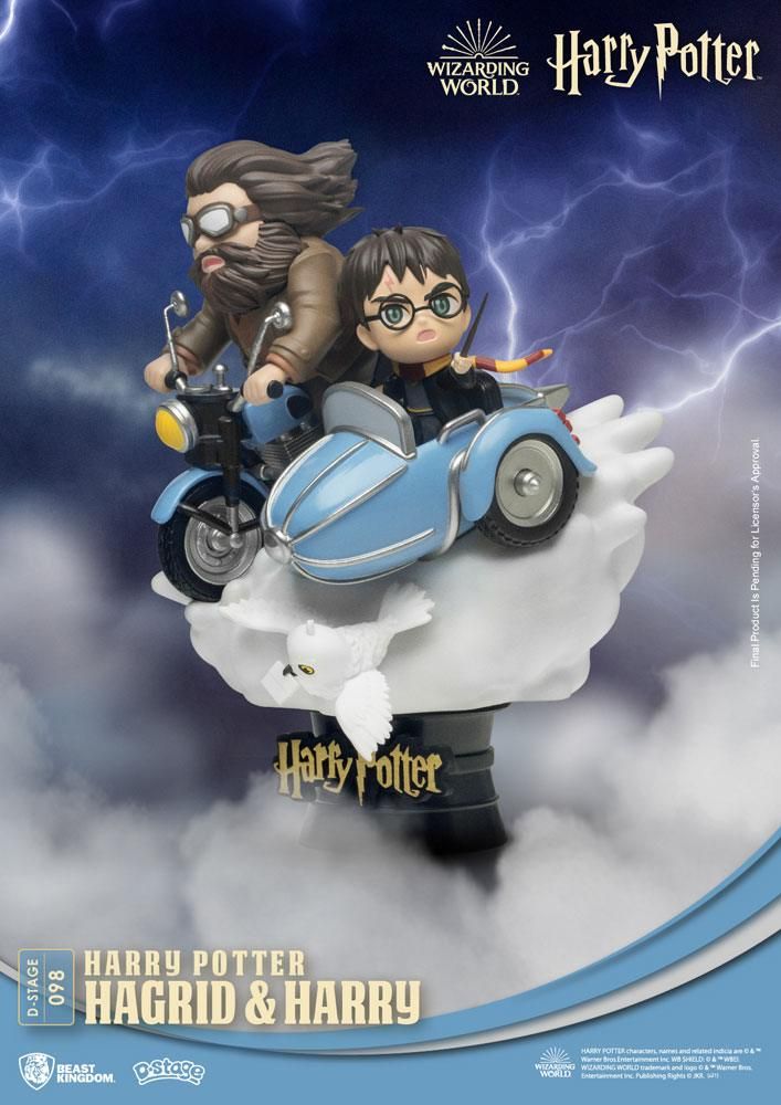 Harry Potter D-Stage PVC Diorama Hagrid & Harry New Verze 15 cm Beast Kingdom Toys
