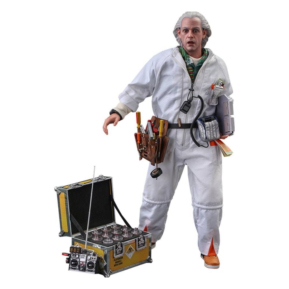 Back To The Future Movie Masterpiece Akční Figure 1/6 Doc Brown (Deluxe Version) 30 cm Hot Toys