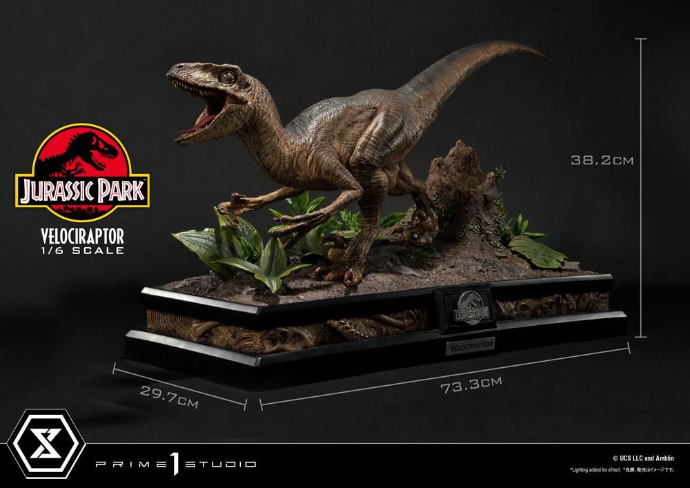 Jurassic Park Legacy Museum Kolekce Soška 1/6 Velociraptor Attack 38 cm Prime 1 Studio