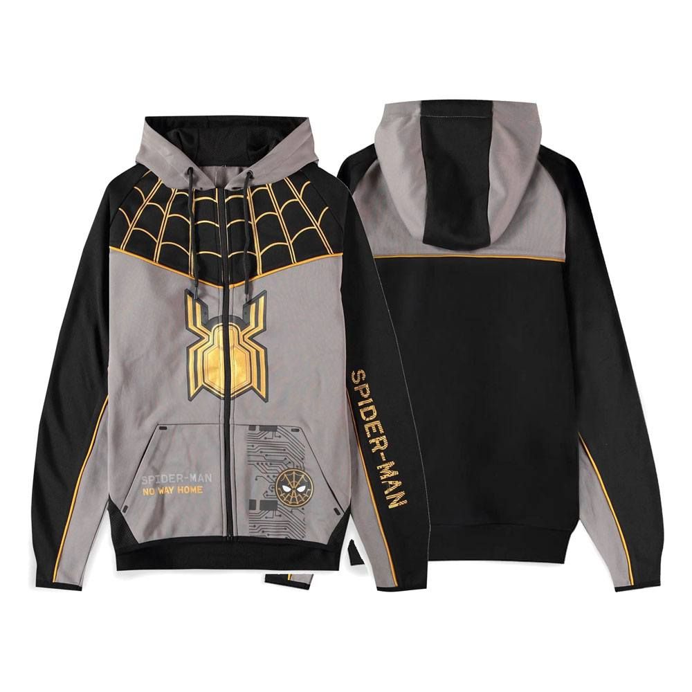 Spider-Man: No Way Home Hooded Mikina Black Suit Velikost XL Difuzed