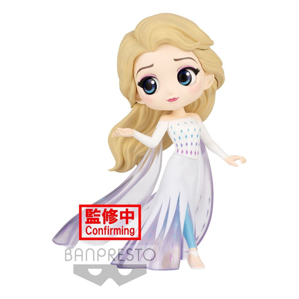 Disney Q Posket Mini Figure Elsa (Frozen 2) Ver. A 14 cm Banpresto