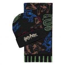 Harry Potter Čepice & Šála Set Bradavice Houses Colored