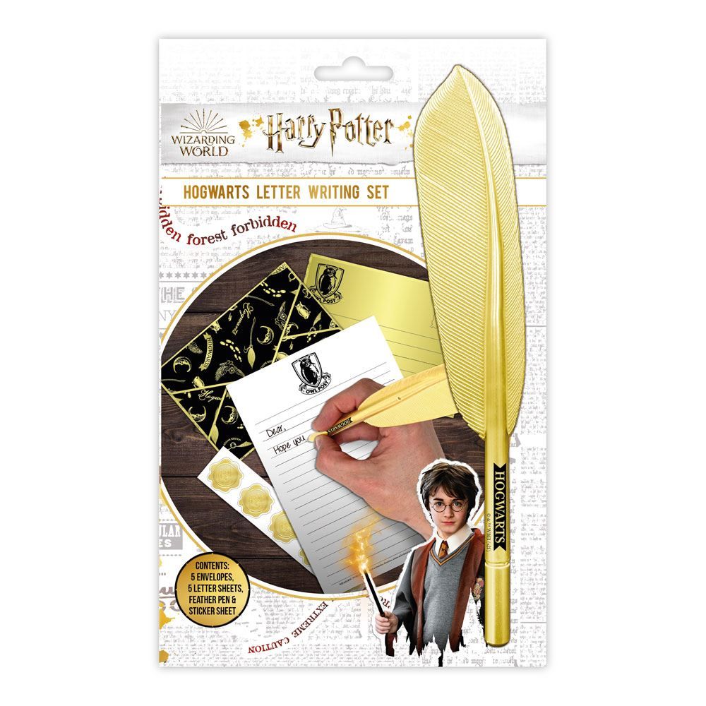 Harry Potter Dopisový Writing Set Feather Propiska Blue Sky Studios
